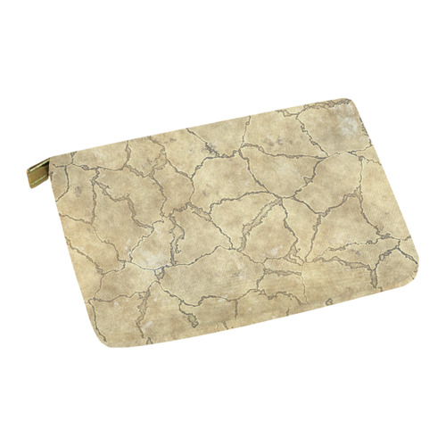 Cracked skull bone surface B by FeelGood Carry-All Pouch 12.5''x8.5''