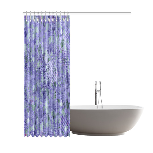 trendy abstract mix B by FeelGood Shower Curtain 72"x84"