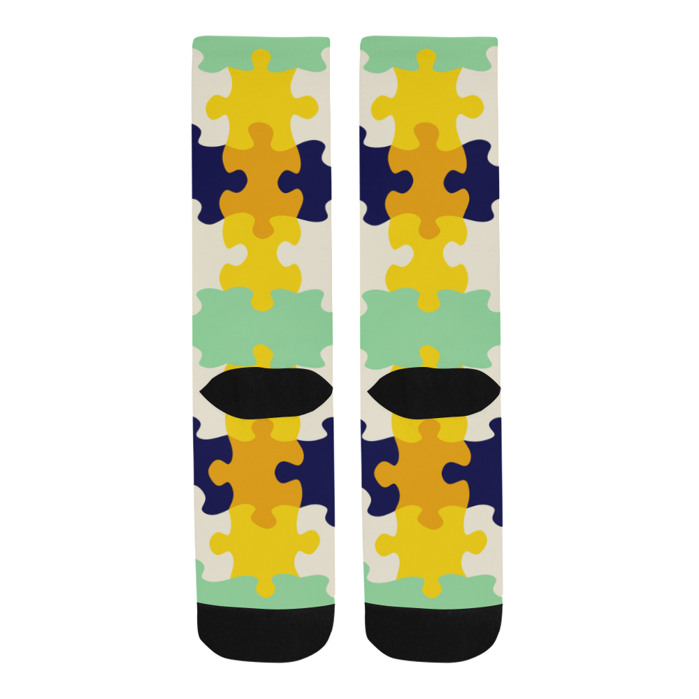 Puzzle pieces Trouser Socks