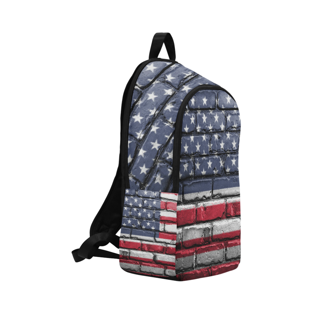 flag-2141861_1920 Fabric Backpack for Adult (Model 1659)