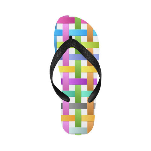 Colorful Flip Flops for Men/Women (Model 040)