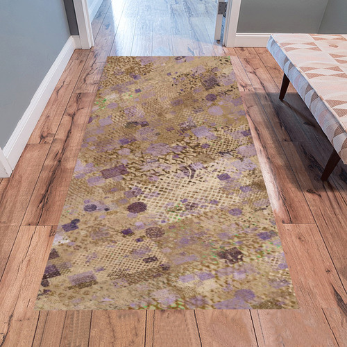trendy abstract mix C by FeelGood Area Rug 7'x3'3''