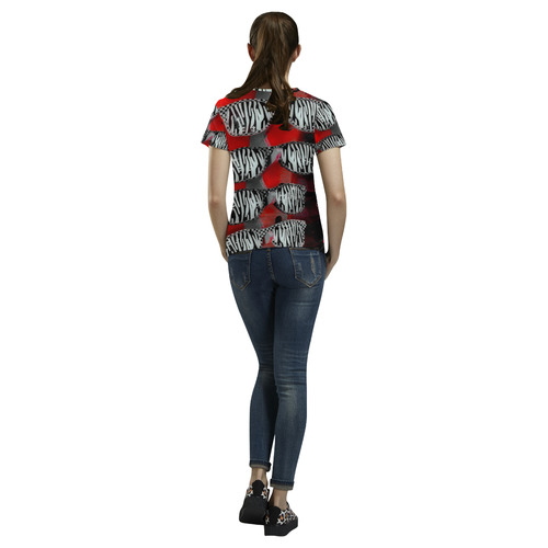 SHADY All Over Print T-Shirt for Women (USA Size) (Model T40)