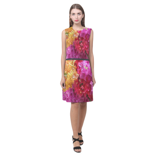 0-02 Eos Women's Sleeveless Dress (Model D01)