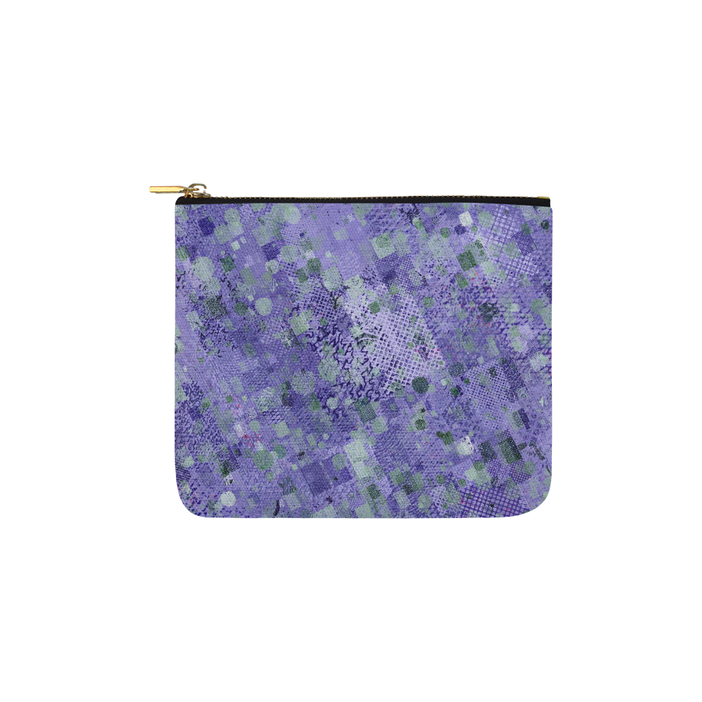 trendy abstract mix B by FeelGood Carry-All Pouch 6''x5''