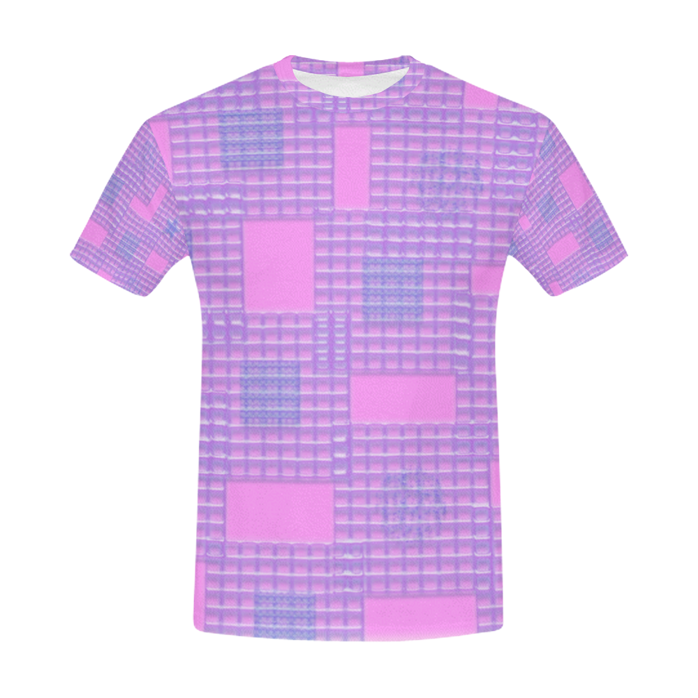 BubbleGum All Over Print T-Shirt for Men (USA Size) (Model T40)