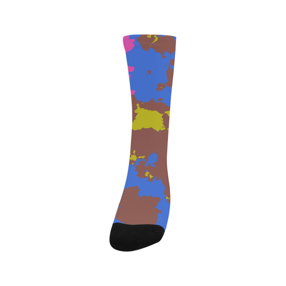 Retro texture Trouser Socks