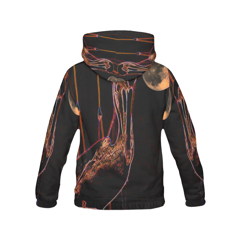 pelly pete All Over Print Hoodie for Women (USA Size) (Model H13)