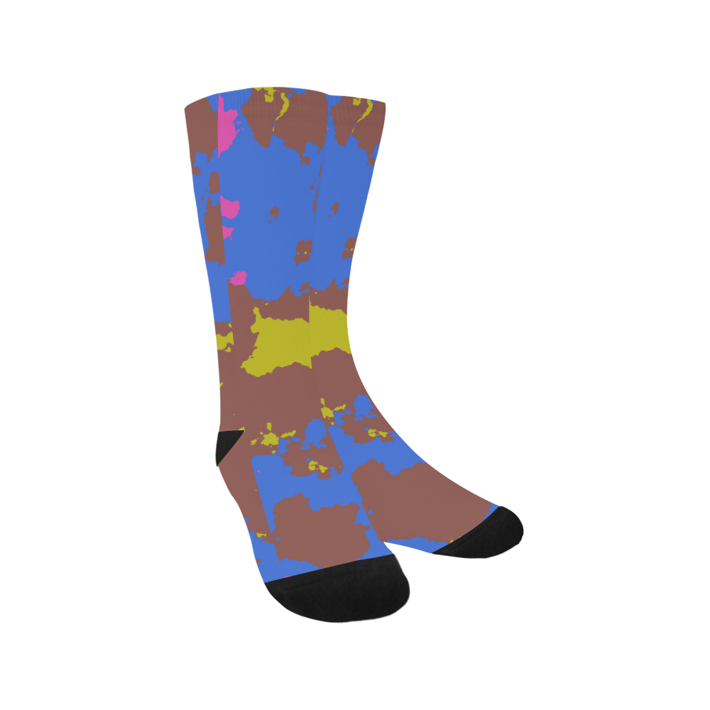 Retro texture Trouser Socks
