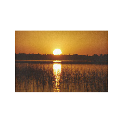 Sunset at the Lake Placemat 12’’ x 18’’ (Set of 4)