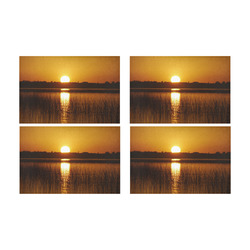 Sunset at the Lake Placemat 12’’ x 18’’ (Set of 4)