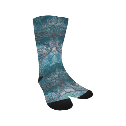 Marble - siena turchese Trouser Socks