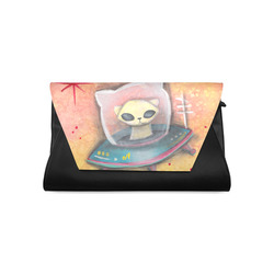 Space Cat IV Clutch Bag (Model 1630)