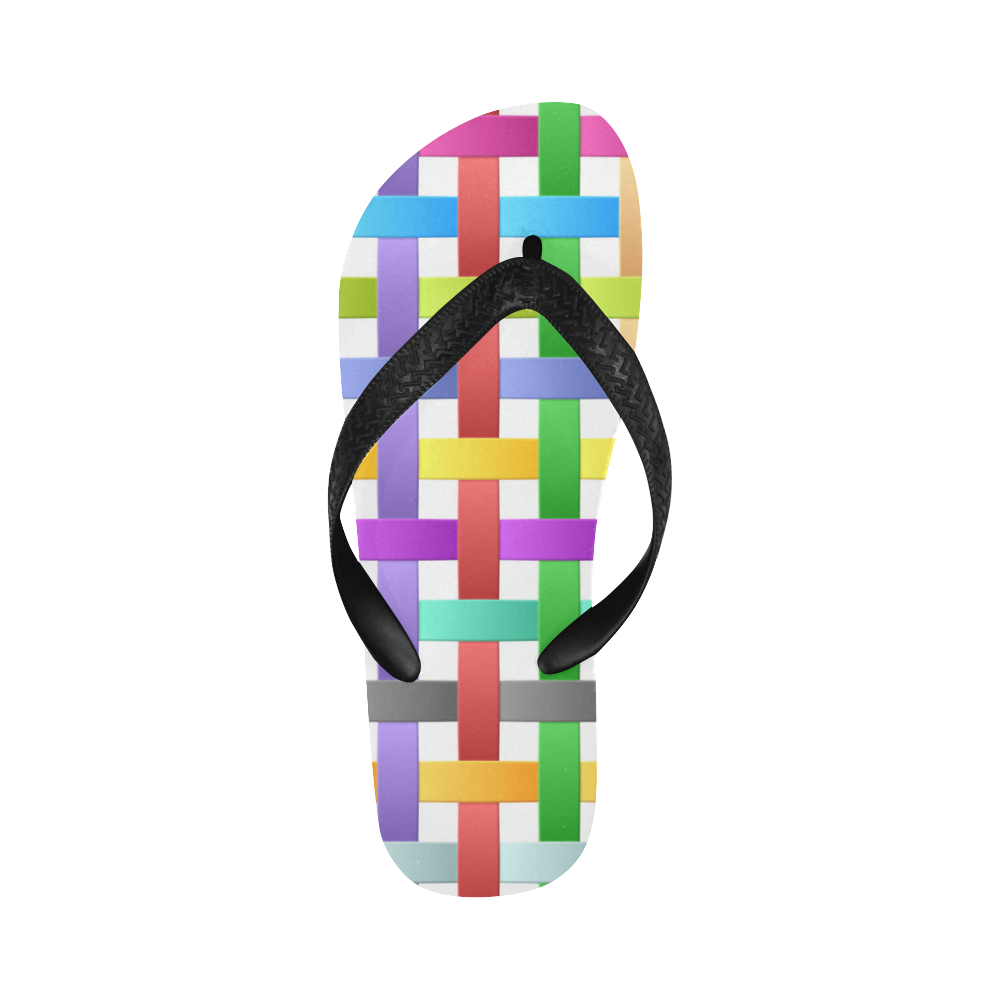 Colorful Flip Flops for Men/Women (Model 040)