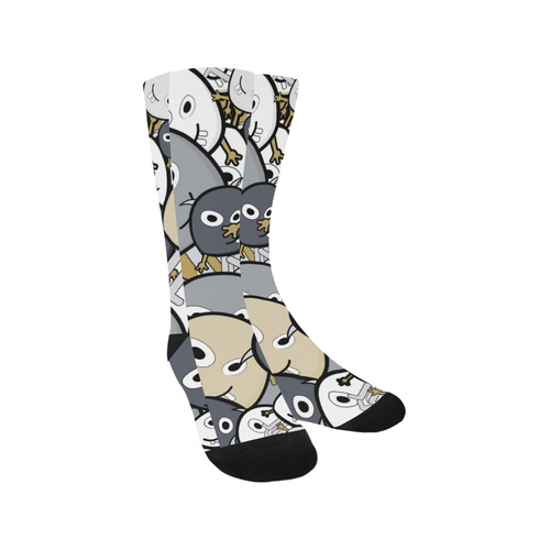 doodle monsters Trouser Socks