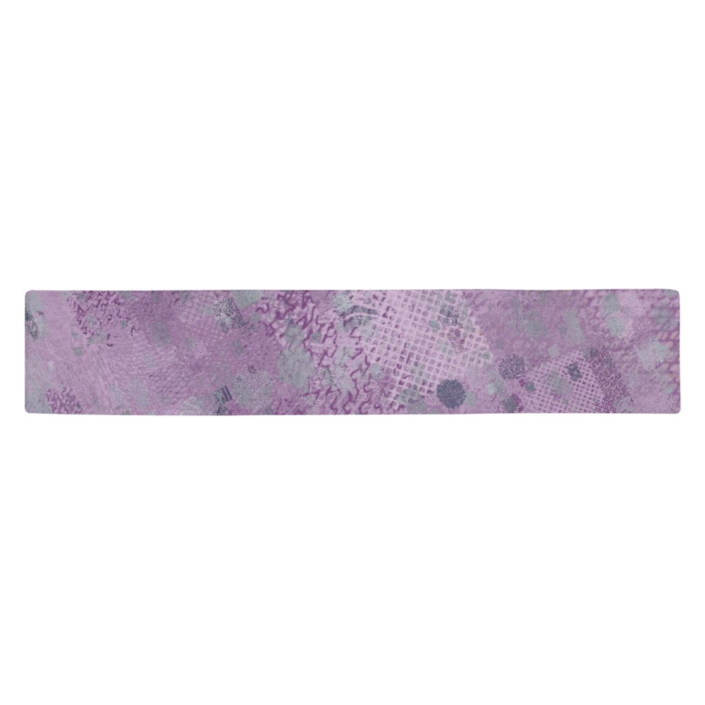 trendy abstract mix A by FeelGood Table Runner 14x72 inch