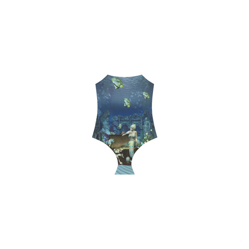 Underwater wold with mermaid Strap Swimsuit ( Model S05)