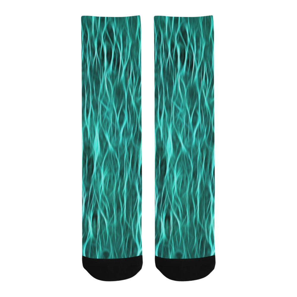 Water of Neon Trouser Socks