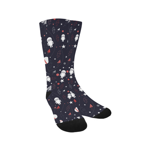 Astronaut Doodle Trouser Socks