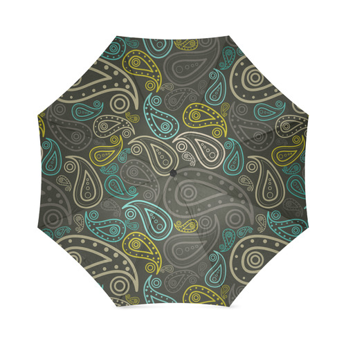 paisley art Foldable Umbrella (Model U01)