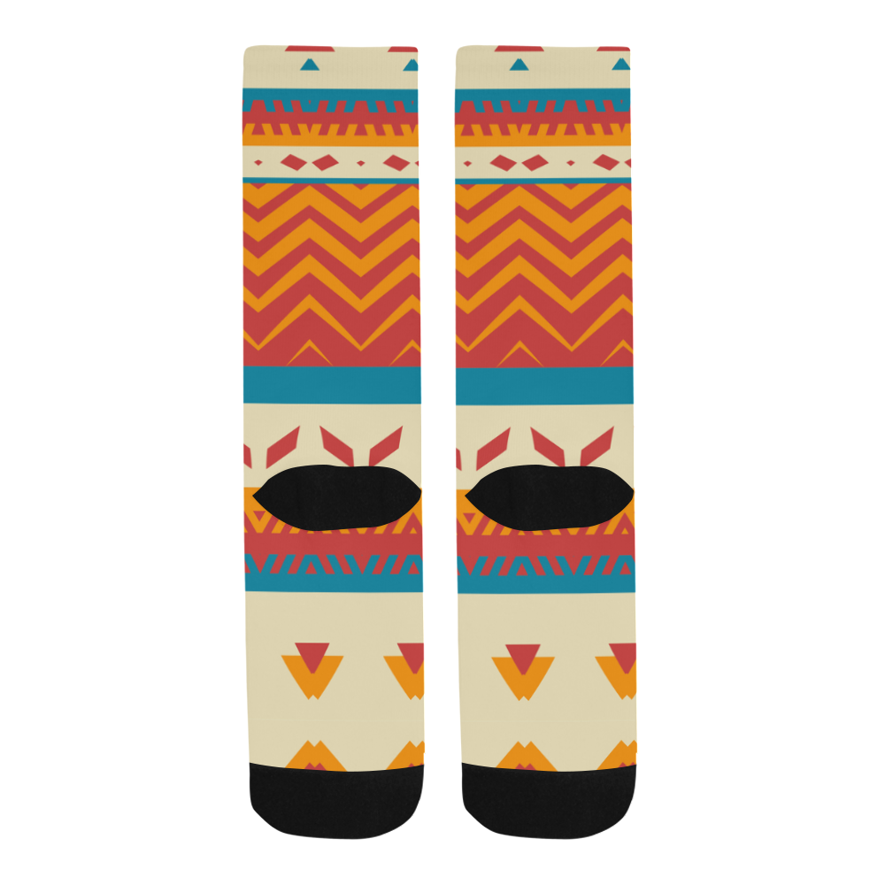Tribal shapes Trouser Socks
