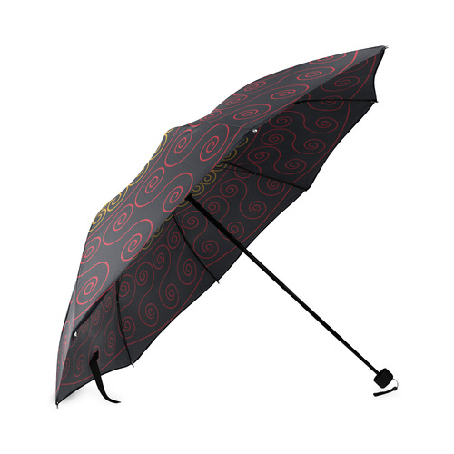 simply circular design mandala Foldable Umbrella (Model U01)