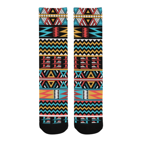aztec pattern Trouser Socks