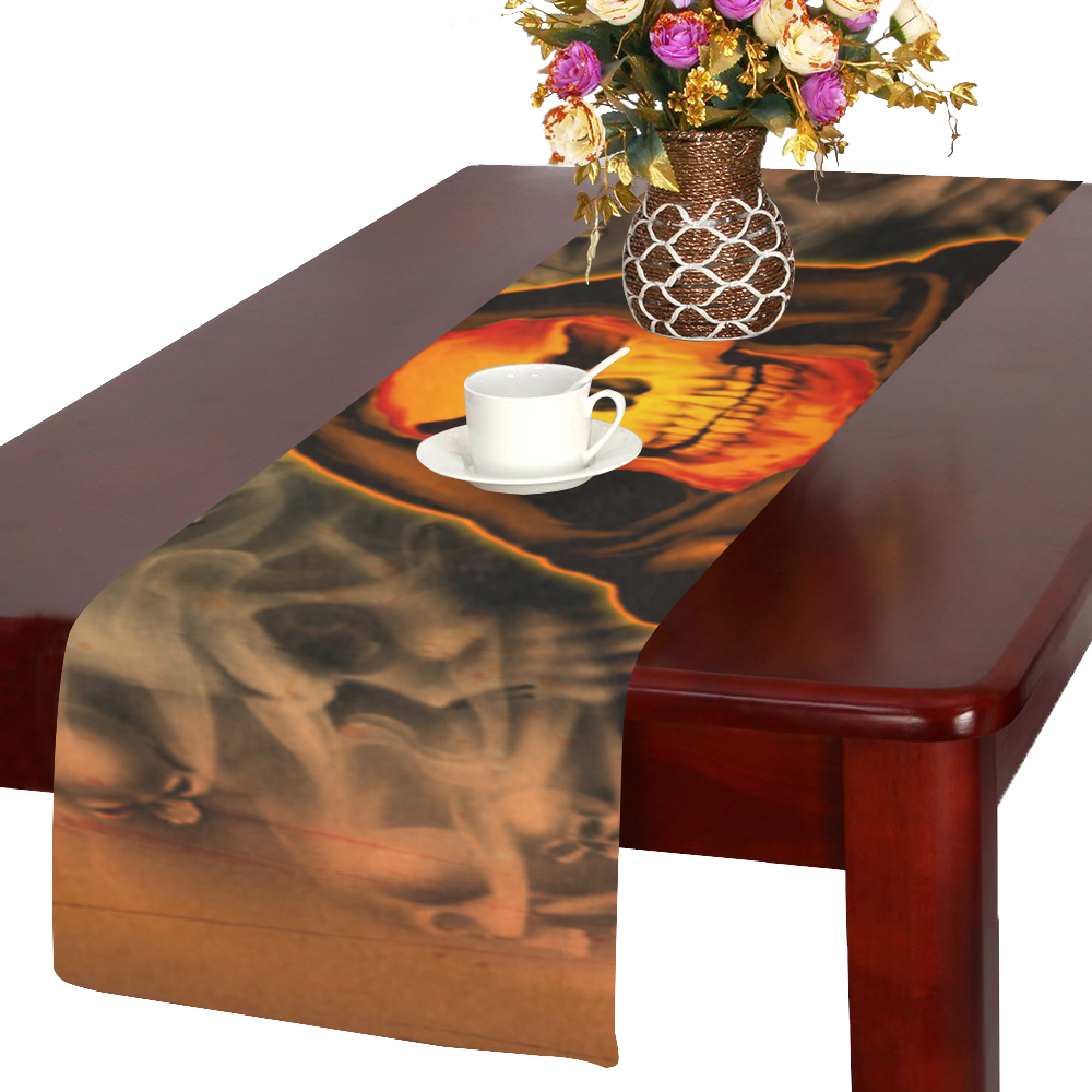 The skulls Table Runner 14x72 inch