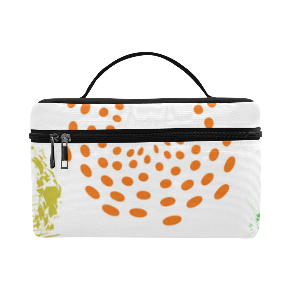 Citrus Splash Cosmetic Bag/Large (Model 1658)