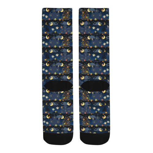 halloween owls Trouser Socks