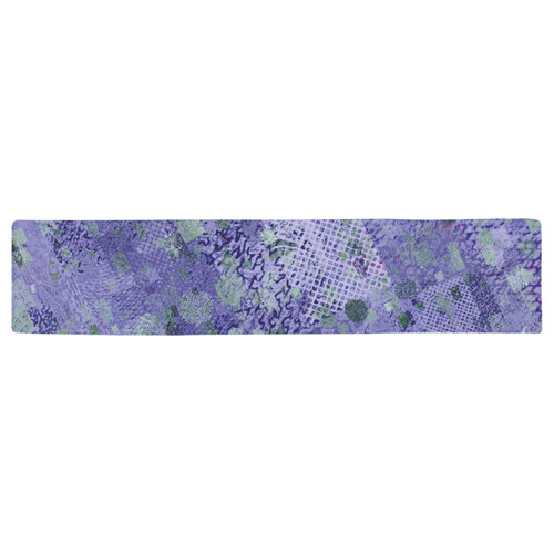 trendy abstract mix B by FeelGood Table Runner 16x72 inch
