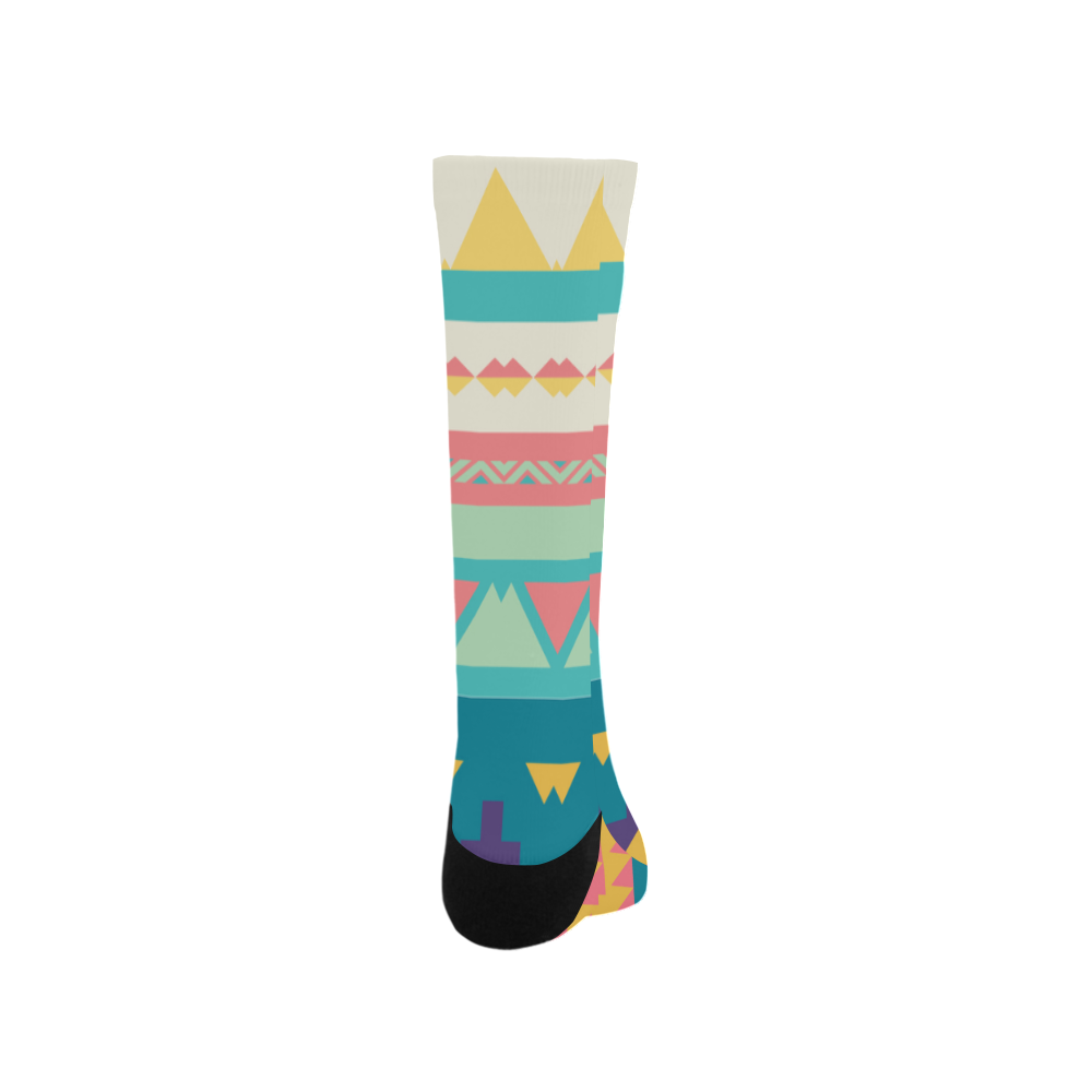 Pastel tribal design Trouser Socks