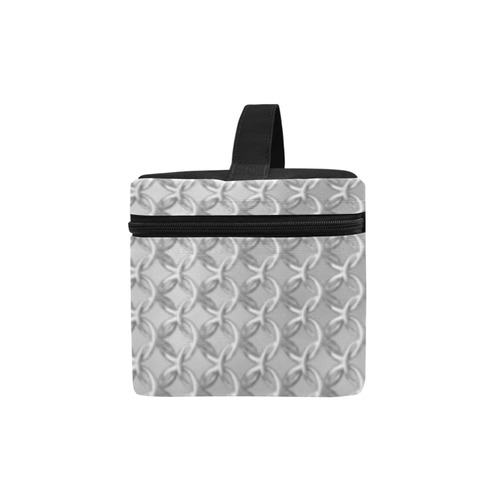 Silver Chainmaille Goth Lunch Bag/Large (Model 1658)