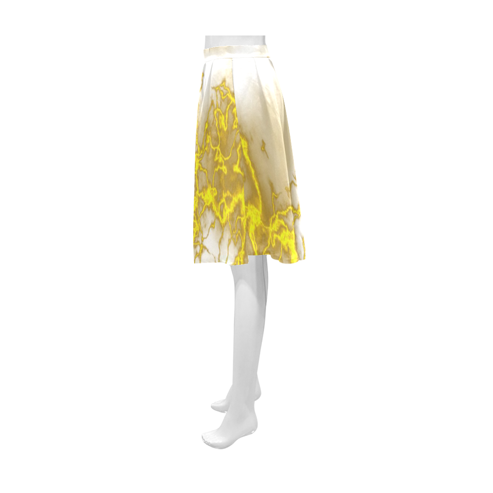 Fabulous marble surface 2B by FeelGood Athena Women's Short Skirt (Model D15)