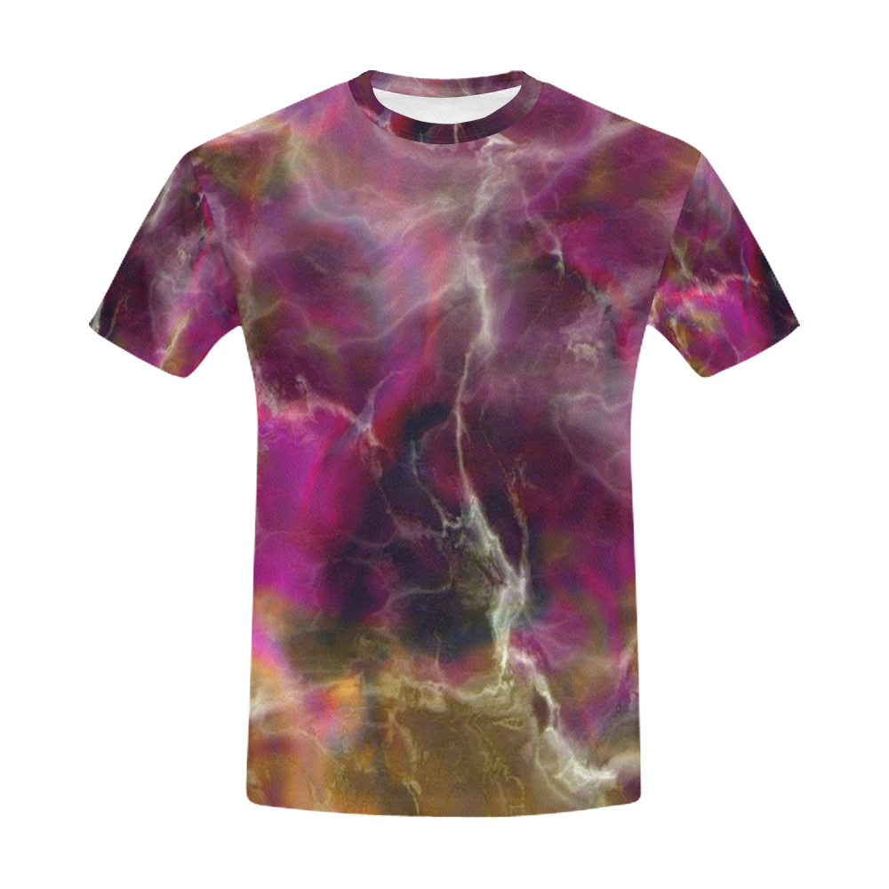 Fabulous marble surface C by FeelGood All Over Print T-Shirt for Men (USA Size) (Model T40)