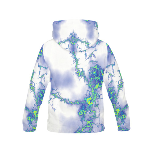 Fabulous marble surface 2C by FeelGood All Over Print Hoodie for Men (USA Size) (Model H13)
