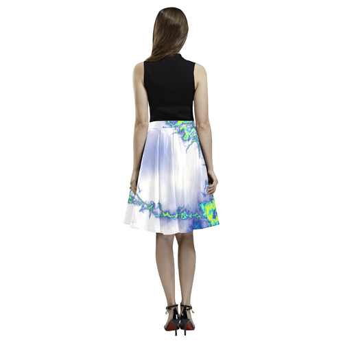 Fabulous marble surface 2C by FeelGood Melete Pleated Midi Skirt (Model D15)