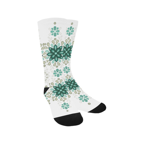 Green with atmosphere Trouser Socks
