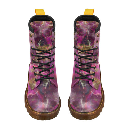 Fabulous marble surface C by FeelGood High Grade PU Leather Martin Boots For Women Model 402H