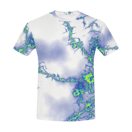 Fabulous marble surface 2C by FeelGood All Over Print T-Shirt for Men (USA Size) (Model T40)