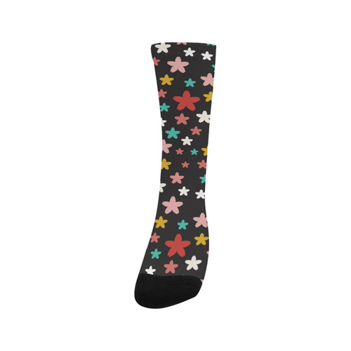 Symmetric Star Flowers Trouser Socks