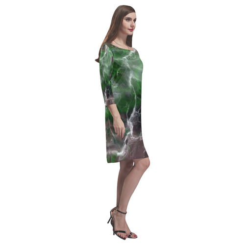 Fabulous marble surface B by FeelGood Rhea Loose Round Neck Dress(Model D22)