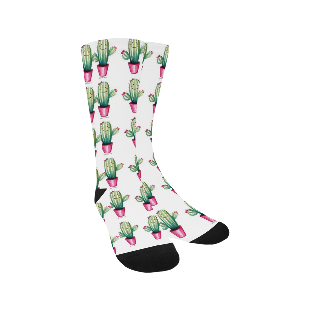 pattern cactus Trouser Socks