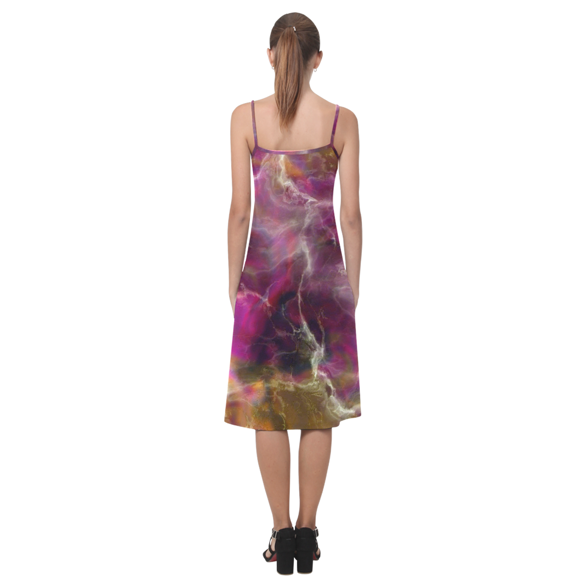 Fabulous marble surface C by FeelGood Alcestis Slip Dress (Model D05)