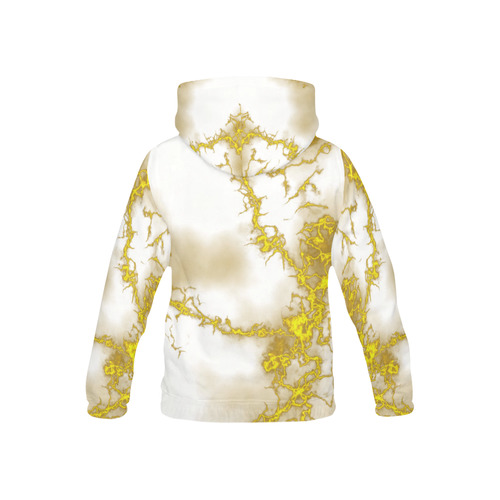Fabulous marble surface 2B by FeelGood All Over Print Hoodie for Kid (USA Size) (Model H13)