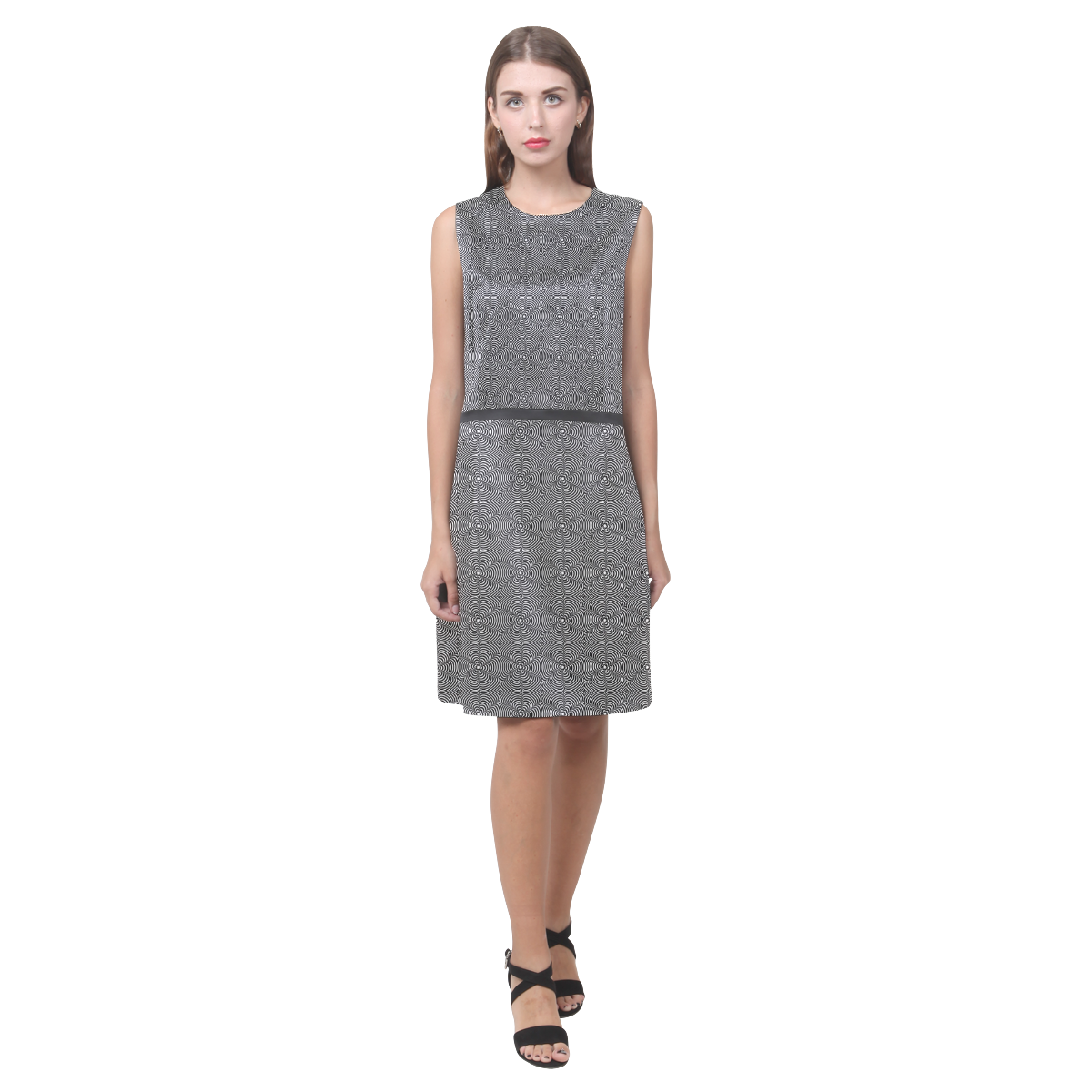 0-023 Eos Women's Sleeveless Dress (Model D01)