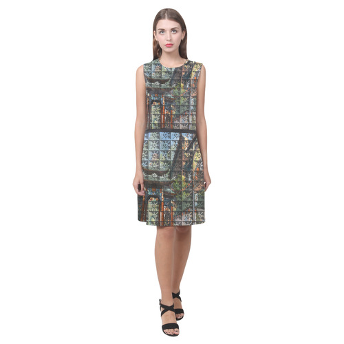 0-033 Eos Women's Sleeveless Dress (Model D01)