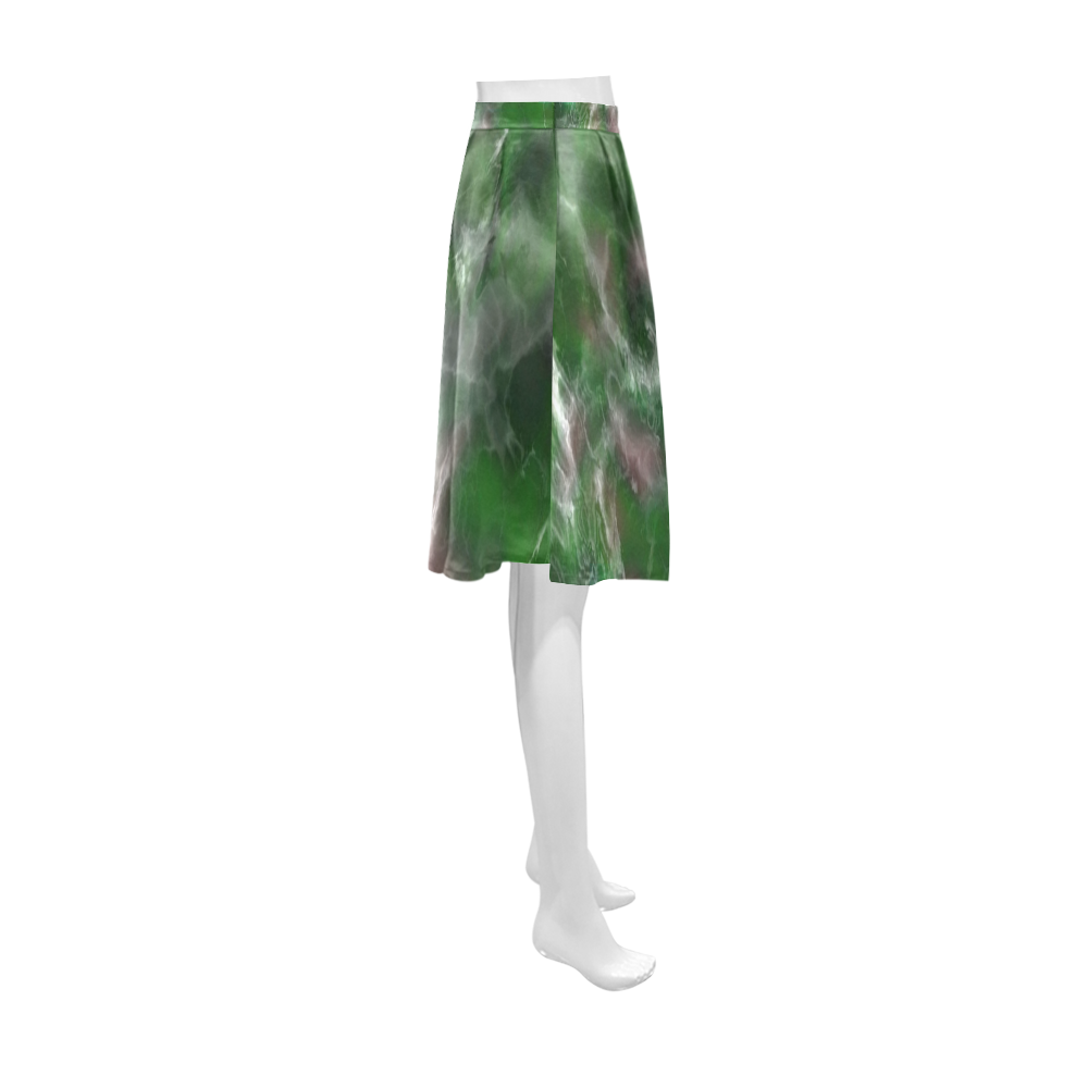 Fabulous marble surface B by FeelGood Athena Women's Short Skirt (Model D15)