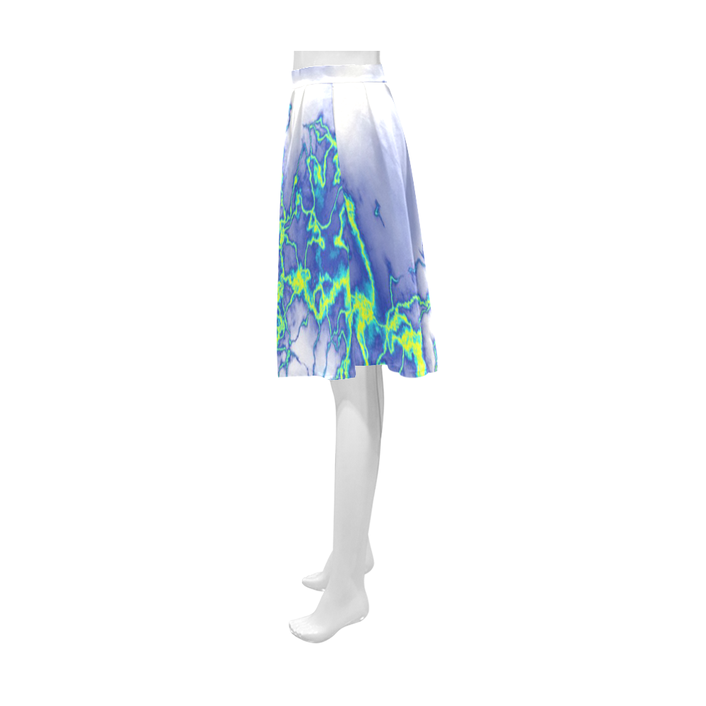 Fabulous marble surface 2C by FeelGood Athena Women's Short Skirt (Model D15)