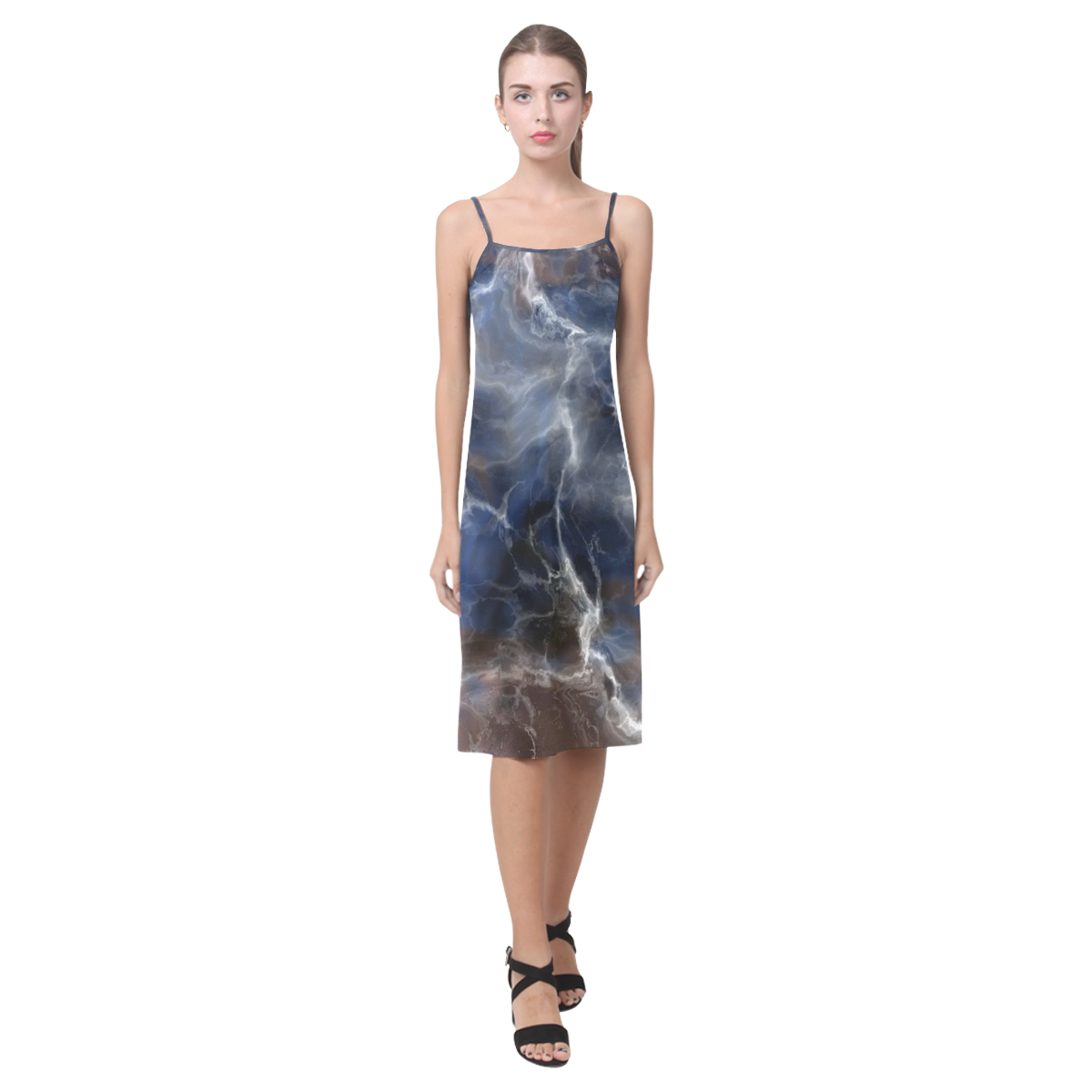 Fabulous marble surface A by FeelGood Alcestis Slip Dress (Model D05)
